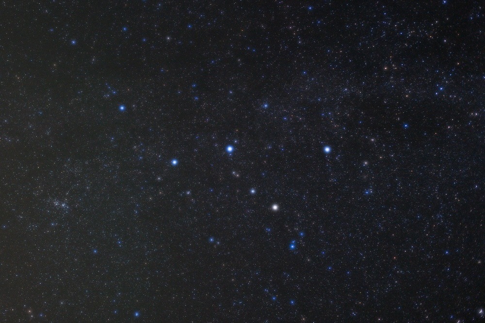 Cassiopeia Himmels W 1000px