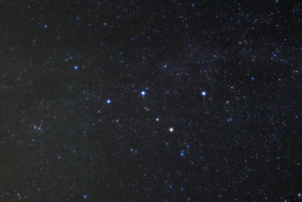 Cassiopeia Himmels W 1000px